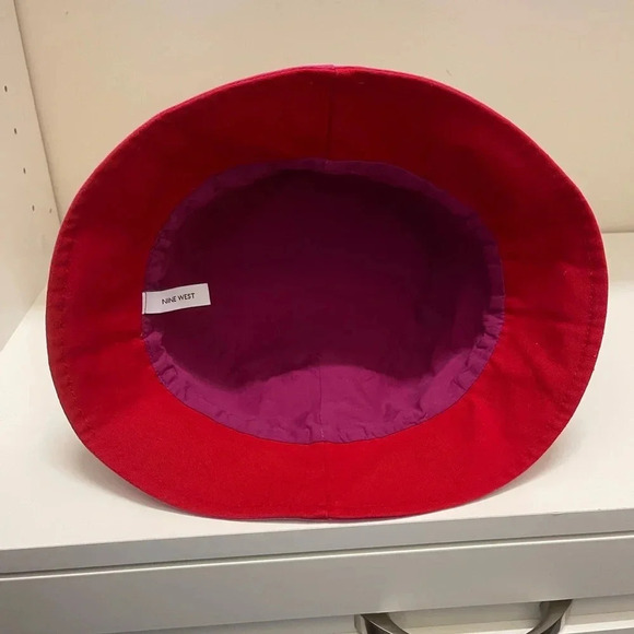 NINE WEST Cotton Canvas Bucket Hat - Picture 5 of 5